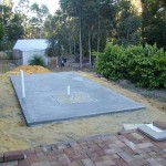 Observatory Concrete Pad