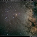 Rho Ophiuchi in the Milky Way