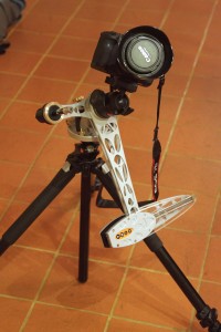 AstroTrac with Canon 7D and Manfrotto 190xProB Tripod