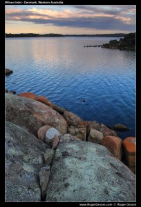 Sunset on Wilson Inlet