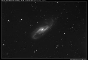 Photograph of the galaxy NGC 4536