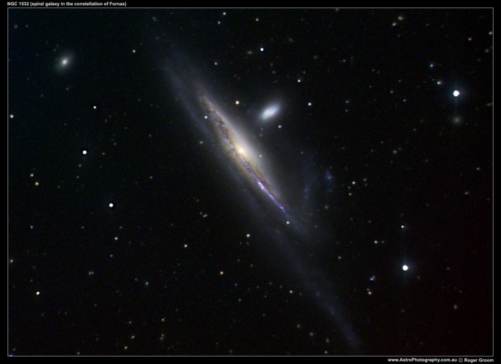 NGC 1532 (spiral galaxy) Roger Groom's Website